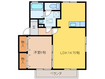 間取図 フレンドリースクエア桜　Ｃ棟