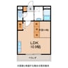 ロイヤルヒル岩松Ⅰ・Ⅱ 1LDKの間取り
