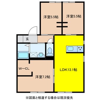 間取図 ディアスフェリーセス