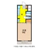 中尾ビルⅠ 1Kの間取り
