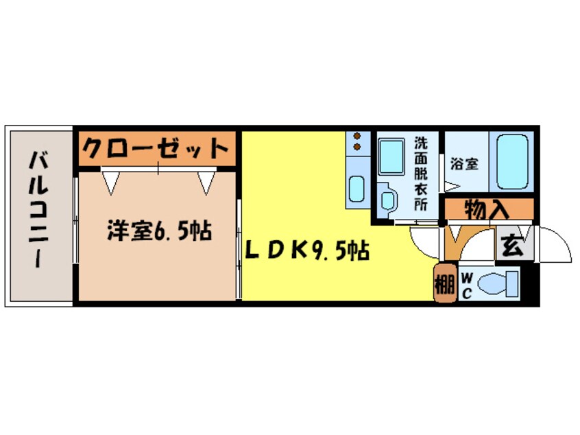 間取図 フレグランスカルディア