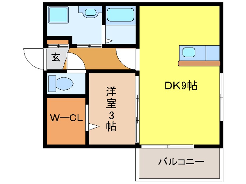 間取図 エトワール久原