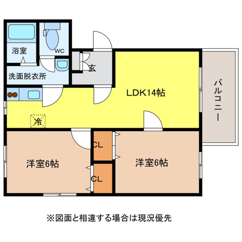 間取図 アネーロ