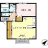 アイウィル 1LDKの間取り