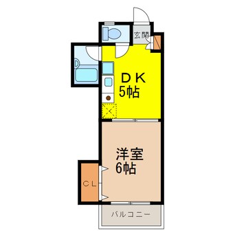 間取図 シティマンション吉田