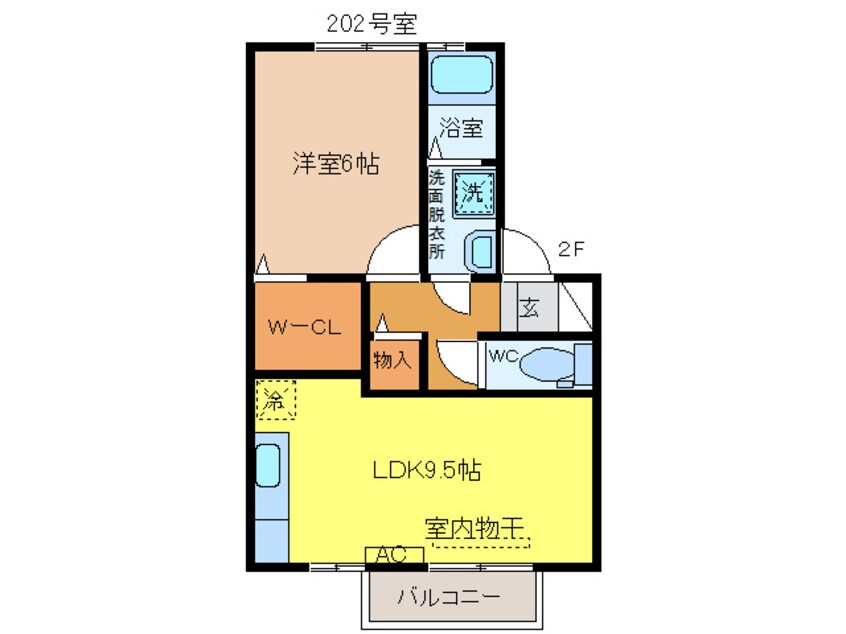 間取図 ロイヤルガーデン永田Ｄ