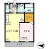 ファミーユ凪　Ａ棟 1LDKの間取り