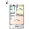 ベルメゾン久原 1LDKの間取り