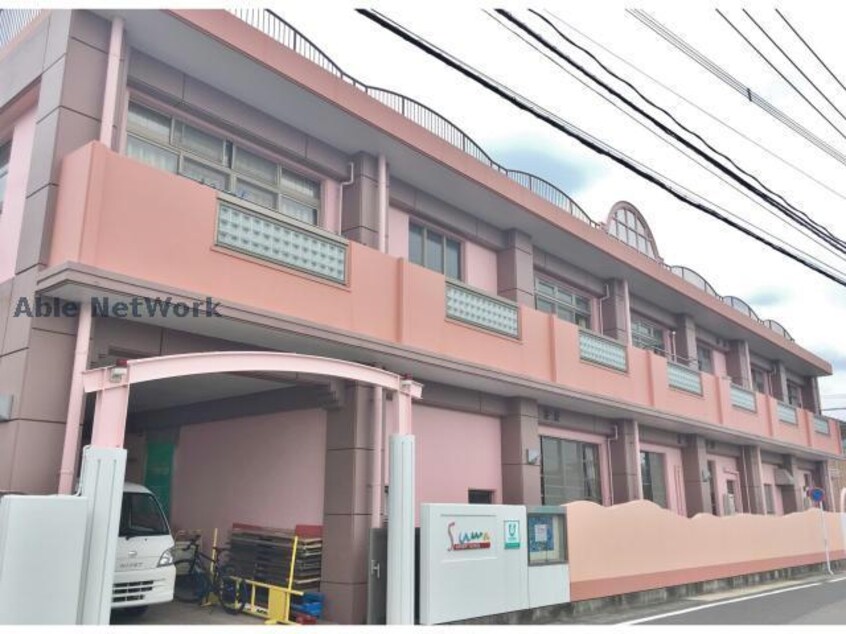 諏訪保育園(幼稚園/保育園)まで534m クローバー三城Ｂ