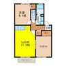 イーストレイクサイドＡ棟 2LDKの間取り