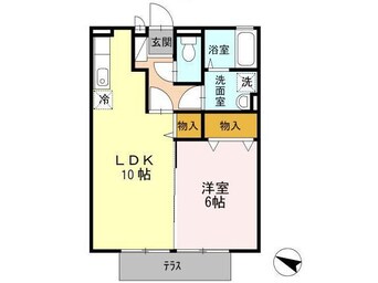 間取図 ヴァンベールＨＦⅡ