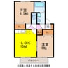 ウィルモアＳＡＴＯＵ 2LDKの間取り