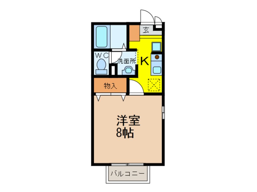 間取図 ヴィクトワールＫ　Ⅱ棟