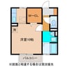 セジュールナガイⅢ 1Rの間取り