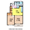 エクセレントⅡ　Ｂ 2DKの間取り