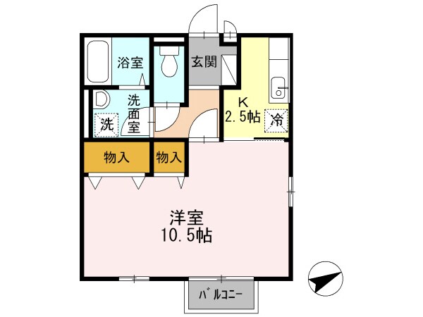 間取り図 サンライズ豊Ⅱ