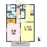 オリエンタルＭ 1LDKの間取り