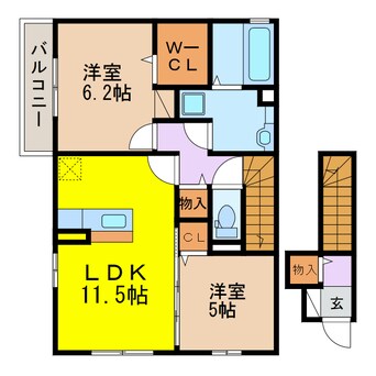 間取図 ウィット桜馬場