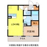 ポポラート木場 1LDKの間取り