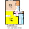 ウィルモア協和Ⅰ 1LDKの間取り