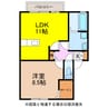 ウィルモア協和Ⅰ 1LDKの間取り