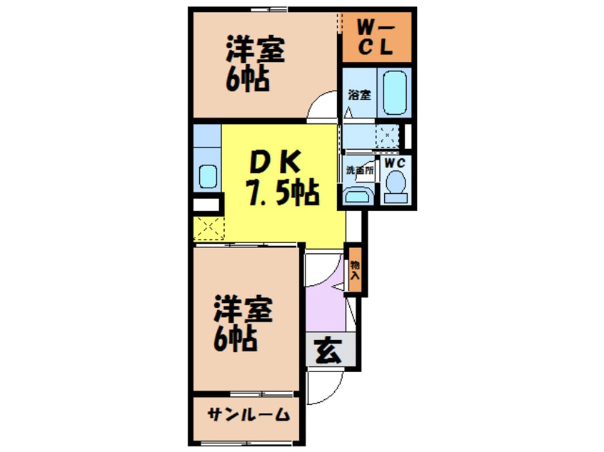 間取図 ライラック