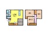 アミティスカイタウン 3LDKの間取り
