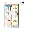 Happy・House 2DKの間取り