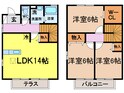 サニーハウス三城の間取図