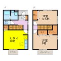 サニーハウス三城の間取図