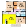 フレシール 3LDKの間取り