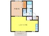 みのしま荘 1LDKの間取り