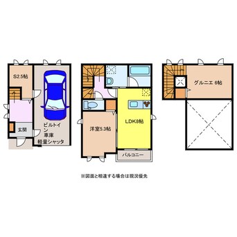 間取図 プレミアムタウンⅡ