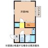 シャトレー樹園 1Kの間取り