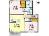 エスポワールＣ 2LDKの間取り