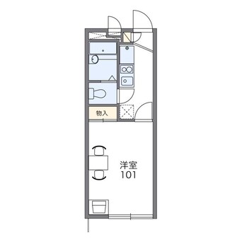 間取図 レオパレス寿