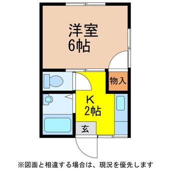 間取図 水田コーポ