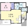DKソラーレ　大村駅前 1LDKの間取り