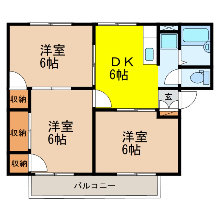 間取図 エレガンスレピュート