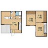 エクリュ赤佐古 3LDKの間取り