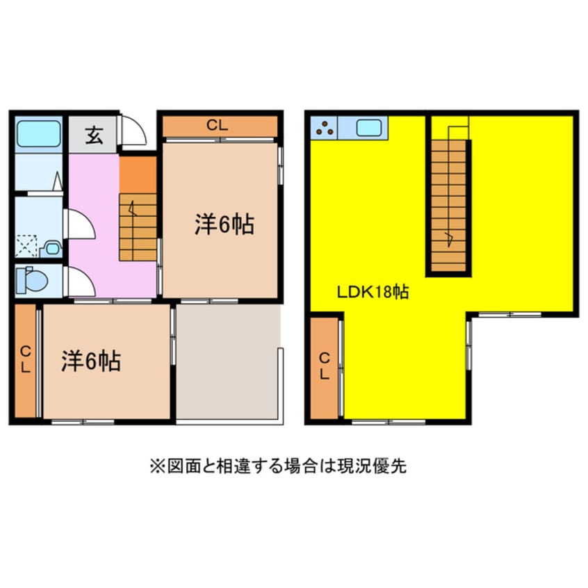 間取図 エクリュ赤佐古