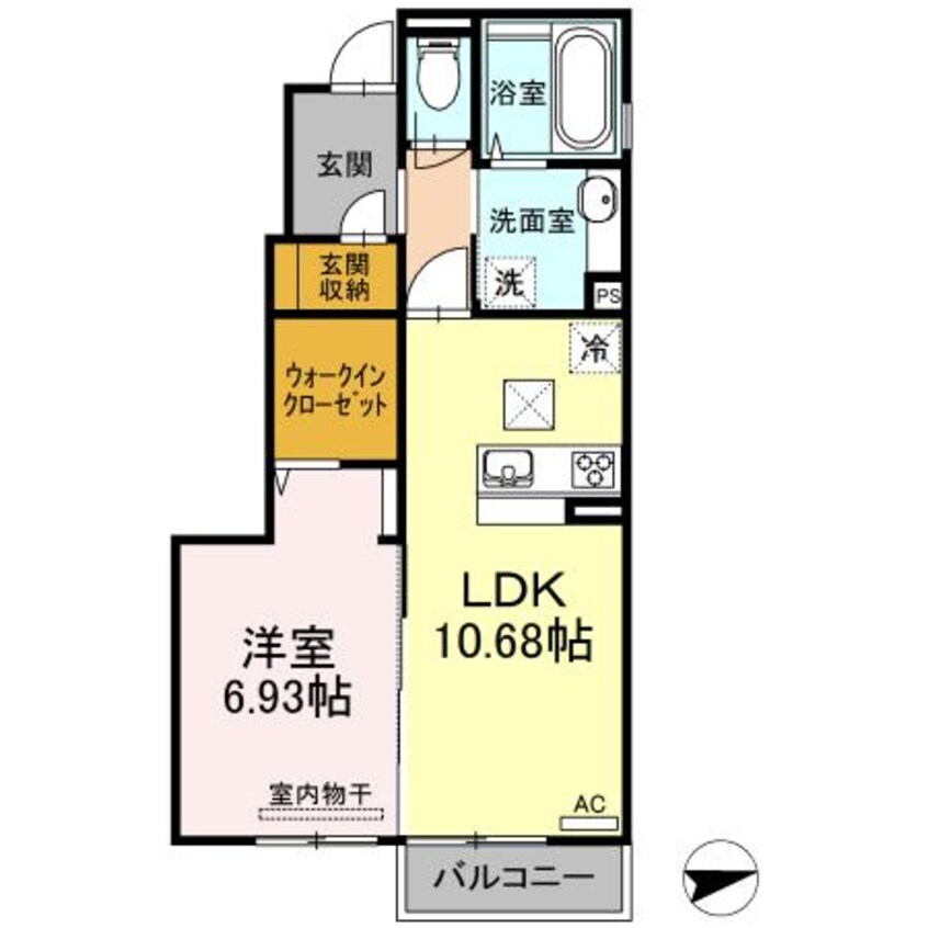 間取図 Ｍ ・フィールド