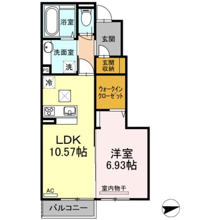 間取図 Ｍ ・フィールド