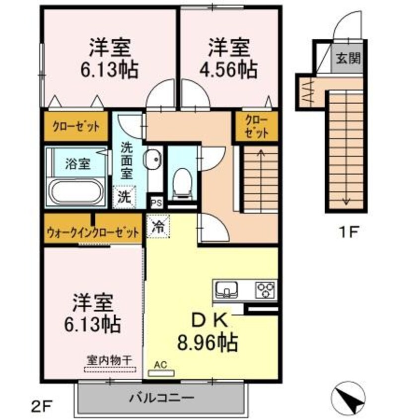 間取図 イストワールFⅢ