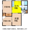 大村線/竹松駅 徒歩19分 1階 築34年 3DKの間取り