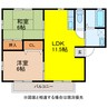 グリーンコーポ 2LDKの間取り