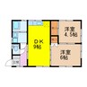 kaka-6 2DKの間取り