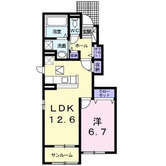 間取図 マーレ・インテルノⅢ