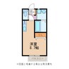 CLIVIA武部 1Rの間取り