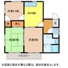 アーバンハイツ小路口　E棟 3DKの間取り